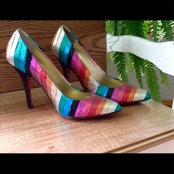 Betsey Johnson Shoes - Betesy Johnson unique heels.